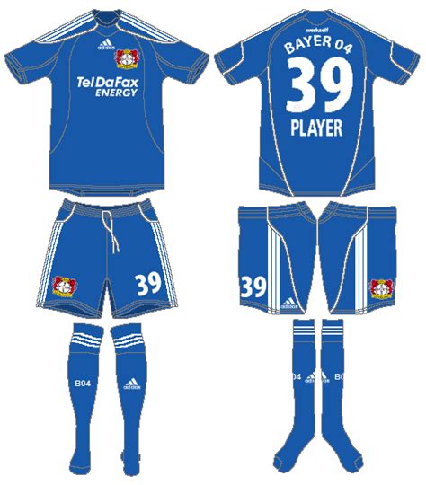ˌbaɪ̯ɐ ˈleːvɐˌkuːzn̩), bayer leverkusen, or simply leverkusen. Bayer Leverkusen Alternate Uniform - German Bundesliga ...