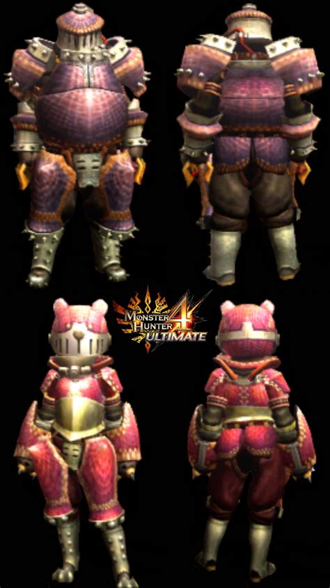 Rhenoplos Armor Blademaster Mh4u Monster Hunter Wiki Fandom
