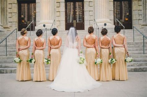 22 Glamorous Gold Bridesmaid Dresses Ideas You Cant Miss