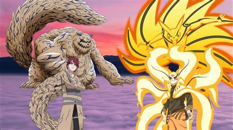 Who Is Strongest Gaara Vs Naruto 2023 Youtube