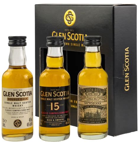 Glen Scotia Tasting Pack 3 X 50 Ml Whisky Wizard