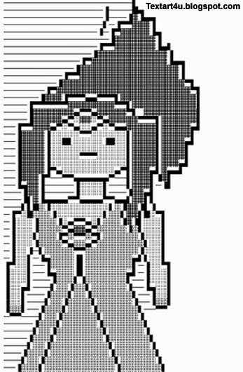 Flame Princess Ascii Art Copy Paste Code Cool Ascii Text Art 4 U