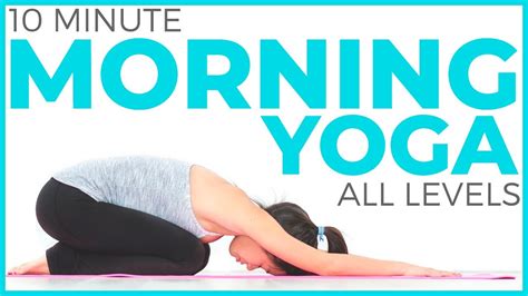 10 Minute Simple Morning Full Body Flow Yoga For Beginners Sarah Beth