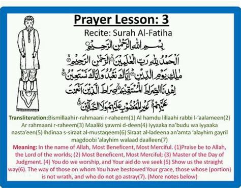 Surah Al Fatiha Islam Learn Islam Islamic Teachings Prayers