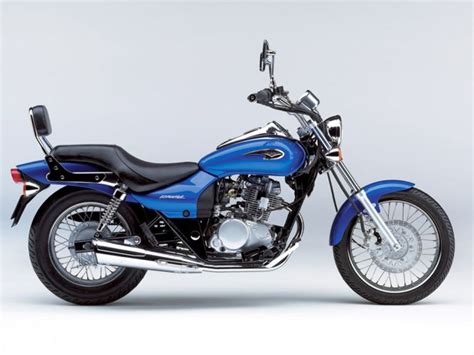 It could reach a top speed of 63 mph (102 km/h). Ficha técnica: Kawasaki Eliminator 125 - Motos Custom 125