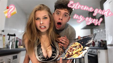 Yeah i won't say goodbye anymore. Guide My Eyes Challenge with my boyfriend! *GOES WRONG* - YouTube