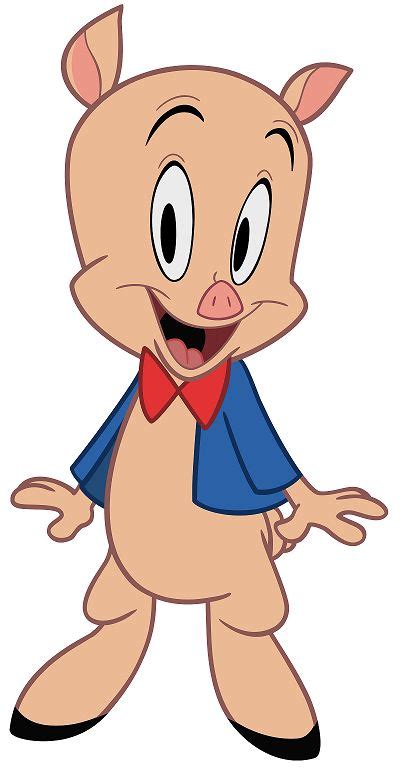 Porky Pig Looney Tunes Show Swag Cartoon Cartoon Caracters