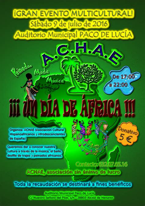 Actualidad de la españa multicultural: Un Día de África: Evento Multicultural en Alcalá de ...