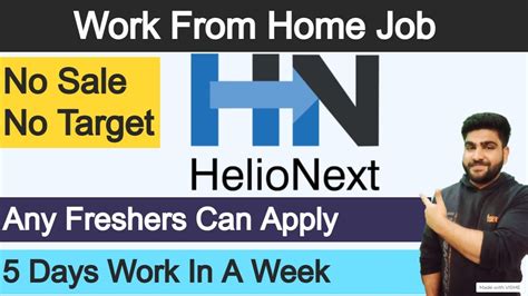 Work From Home Jobs For Freshers Helionext Hiring Latest Jobs 2022 Wfh Job Us Staffing