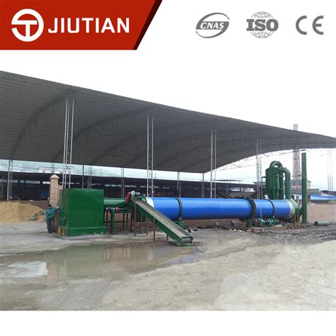 Rotary Sugarcane Bagasse Dryer Machine With Favourable Price China