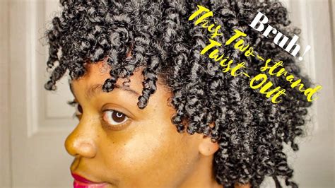 How To Get A Perfect Moisturized Twist Out Natural Hair Youtube