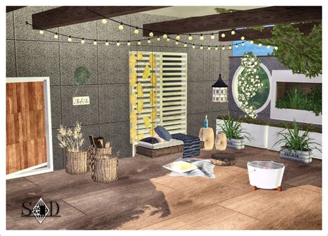 Sims 4 Ccs The Best Wood Pallet Set By Daer0n