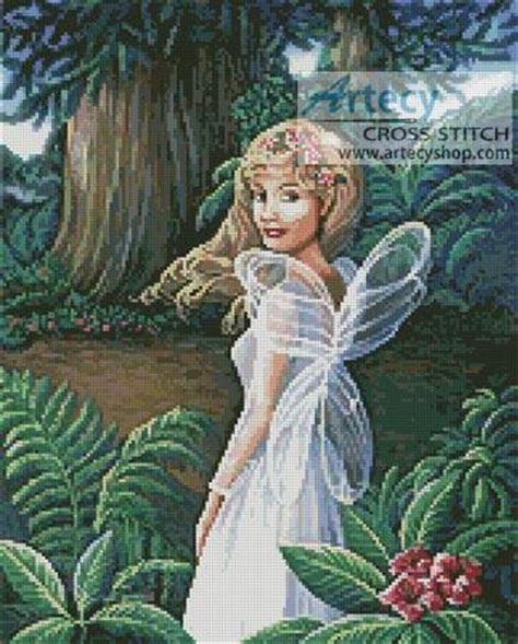 Browse by theme and level to find the design of your dreams! Forest Fairy Cross Stitch Pattern fantasy