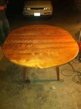 I found this sideboard and dining table out thrifting. Early 1900's Cushman Colonial dining table | Maple ...