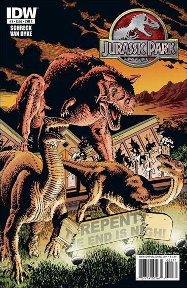 Jurassic Park 3 A Sep 2010 Comic Book By Idw