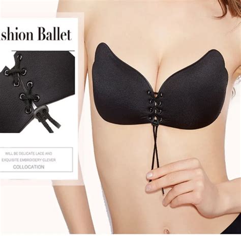 buy sexy silica gel invisible bra push up strapless silicon underwear bride