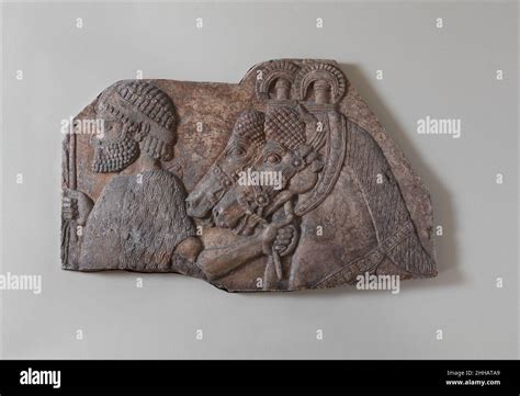 Foreign Groom In A Tributary Procession Ca 721705 B C Assyrian Soon