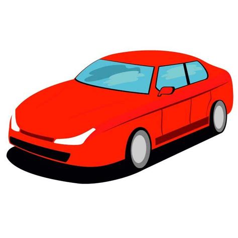 Red Car Graphicsai Royalty Free Stock Svg Vector
