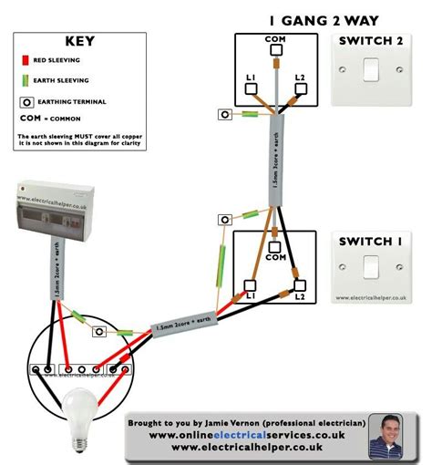 Gang Light Switch Wiring Diagram