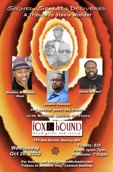 Signed, Sealed, Delivered - Gordon Michaels