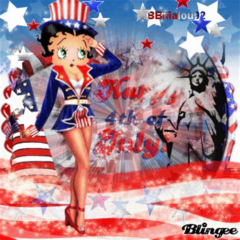 Betty Boop Salute Happy Th Of July Pictures Photos And Images For Facebook Tumblr