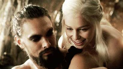 Emilia Clarke Jason Momoa Drogo Khal Daenerys