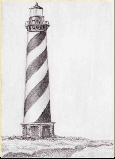 Lighthouse Line Drawing At Explore Collection Of