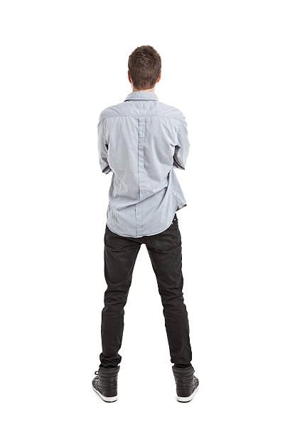 Man Standing Back View Stock Photos Pictures And Royalty Free Images