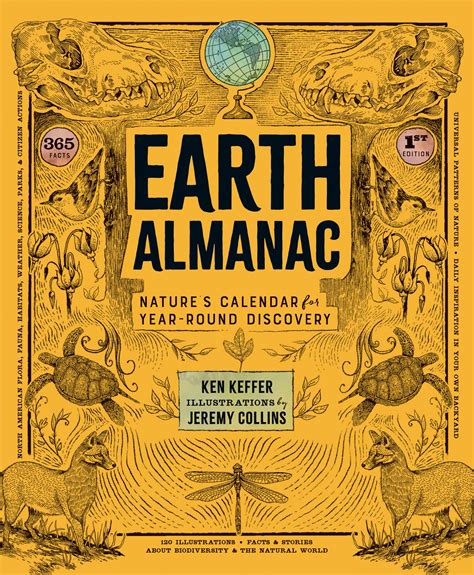 Earth Almanac Natures Calendar For Year Round Discovery — Books