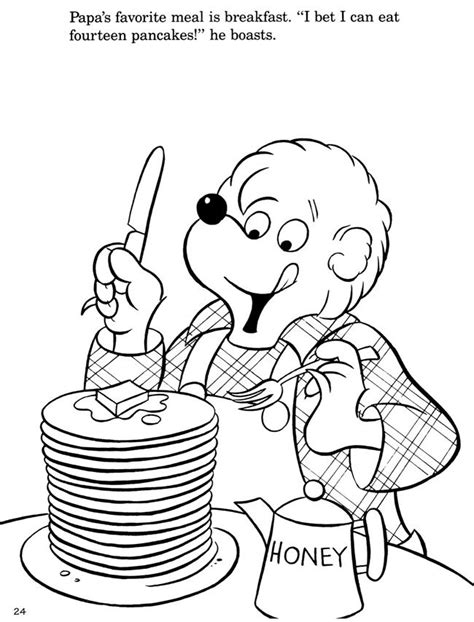 Berenstain Bears 4 Bear Coloring Pages, Quote Coloring Pages, Cartoon