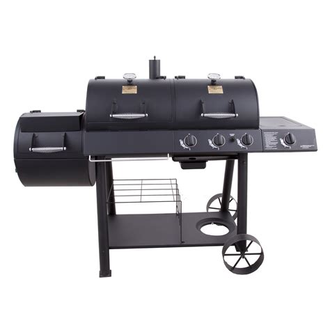 Charbroil Oklahoma Joes Offset Propane Smoker And Gas Grill And Reviews