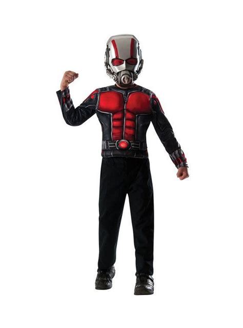Ant Man Deluxe Child Muscle Chest Shirt Set Costume Shirts Boy