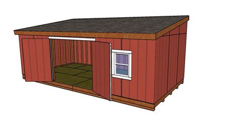 12x24 Lean To Shed Plans Myoutdoorplans Free Woodworking Plans And