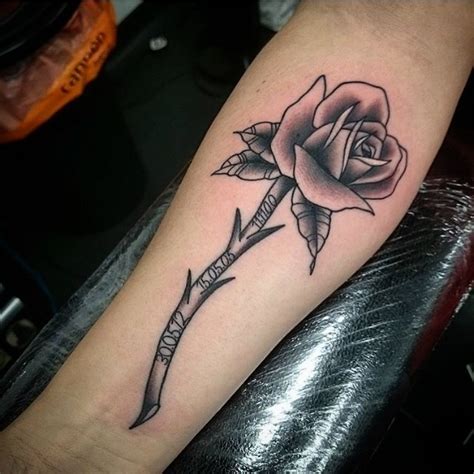 The rose tattoo generally symbolizes love, passion, hope, new beginnings, and friendship. 23+ Forearm Tattoo Design, Ideas | Design Trends - Premium ...