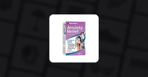 Natural Care Anxiety Relief 120 Sublingual Tablets • Price