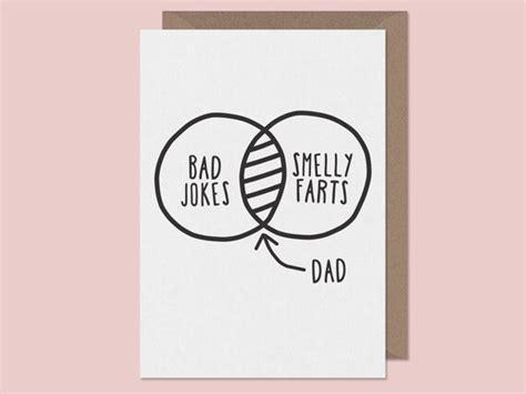 Cheesy Fathers Day Card Bad Jokes And Smelly Farts Joke Card