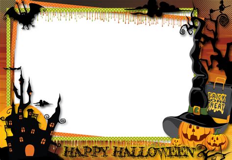 Halloween Transparent Photo Frame PNG | Halloween photo frames, Halloween frames, Halloween borders