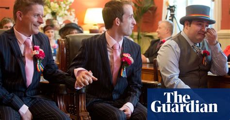 same sex couples tie knot on first day of gay marriages in britain in pictures society the