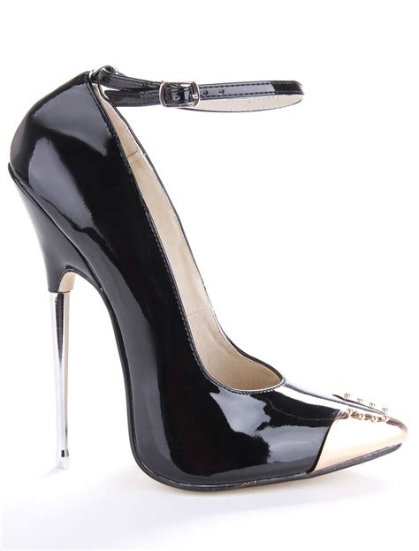 Designer Shoes Women Luxury 2018 Metal Decor Pointed Toe High Pumps 16