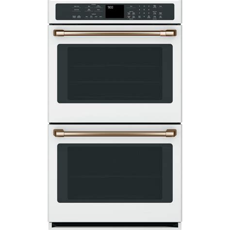 Cafe 30 In Double Electric Wall Oven With Convection Self Clean In