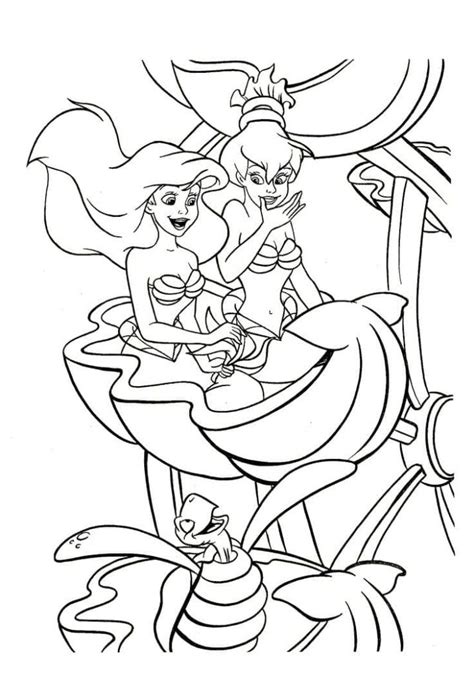 Ausmalbilder Arielle Ausmalbilder Princess Coloring Pages Disney My