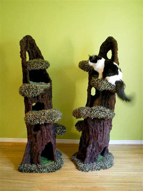 Pete Plumleys Cat Trees Are Functional Works Of Art Catster