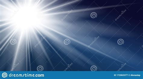 Ray Blue Background Shiny Graphic Abstract Sun Burst Sunbeam Design