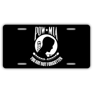 POW MIA License Plate - Military License Plates - License Plates