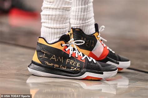 Nets Star Kyrie Irving Tapes Message Over Nike Sneakers After Brand