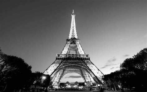 Eiffel Tower Black and White Wallpapers - Top Free Eiffel Tower Black