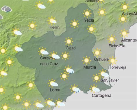 Murcia Today Murcia Weekend Weather Forecast June 8 11 Sunshine