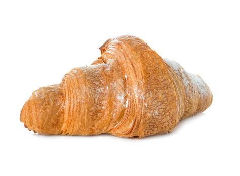 Croissant Close Up On White Stock Photo Image Of Closeup Crescent