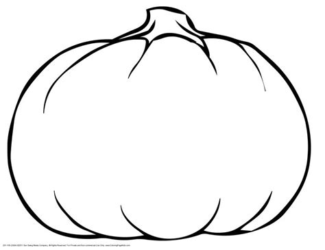 Here are some free printable pumpkin coloring pages in vector format for kids to print and color, easy to print from any device and automatically fit any paper size. This is best Pumpkin Outline Printable #22930 Coloring ...