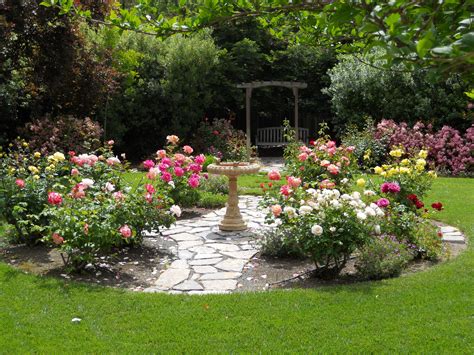 Simple Design Ideas Rose Garden Plans Yard Ideas Intended For Rose